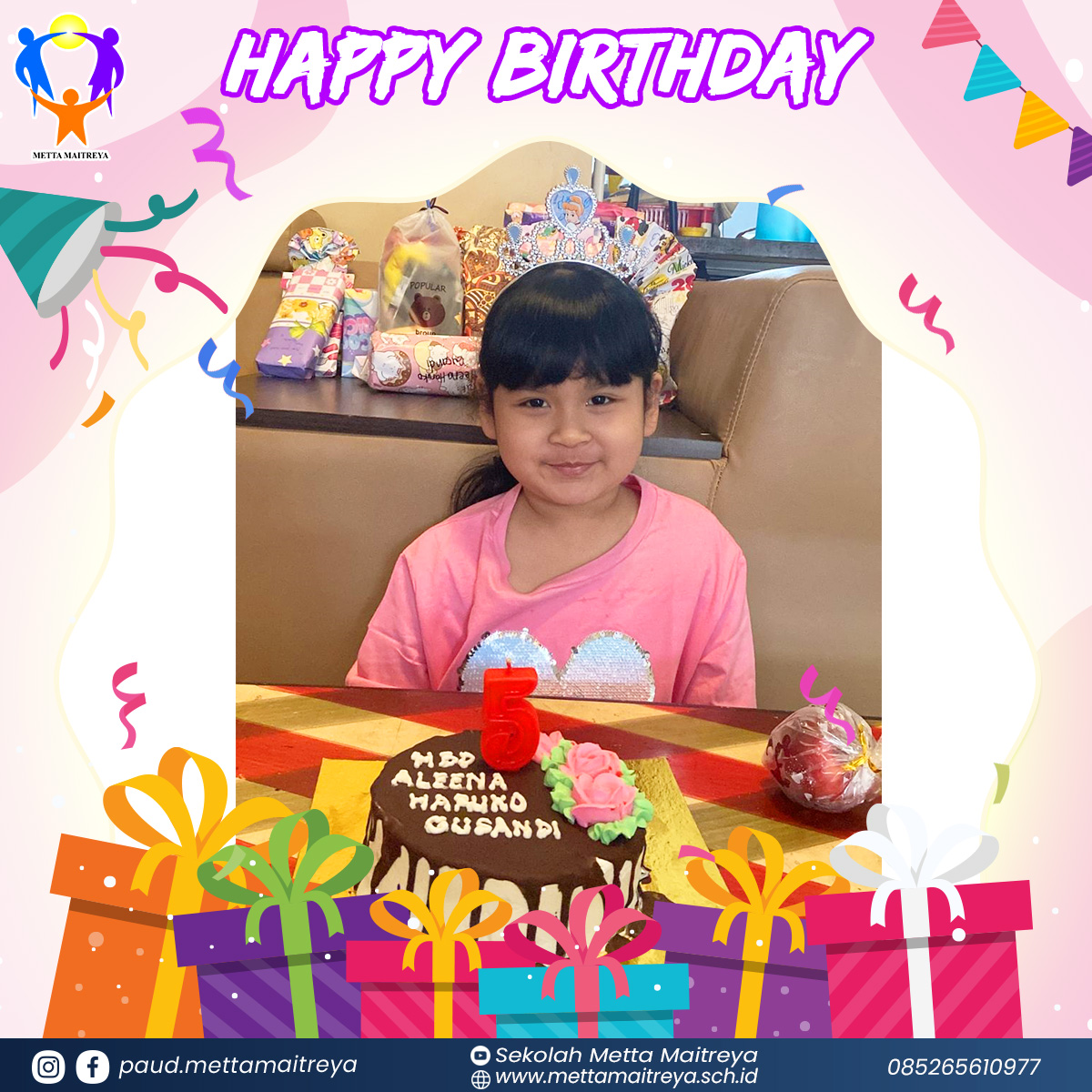 Virtual Birthday Celebration 3 (Part II) | PAUD METTA MAITREYA